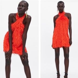 Zara Orange Dress
